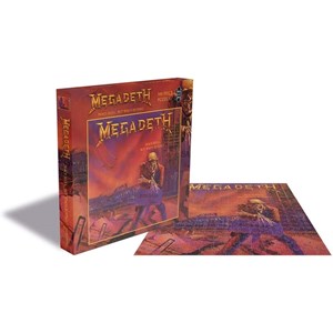 Zee Puzzle (26223) - "Megadeth, Peace Sells" - 500 pezzi