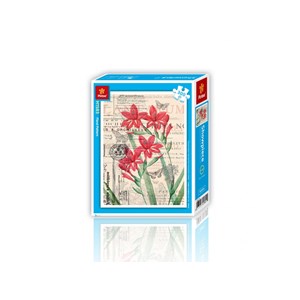 Pintoo (h1583) - "Floral Pattern" - 300 pezzi