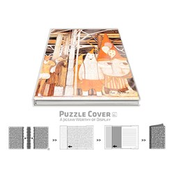 Pintoo (y1037) - Nan Jun: "Puzzle Cover, Waiting Platform" - 329 pezzi
