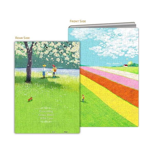 Pintoo (y1028) - "Puzzle Cover, Idyllic Life" - 329 pezzi
