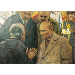 Art Puzzle (4589) - "Atatürk and Earthquake" - 1000 pezzi