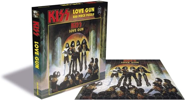 Zee Puzzle (25647) - "Kiss, Love Gun" - 500 pezzi
