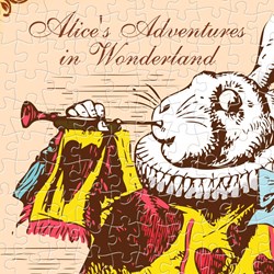 Pintoo (h1544) - "Alice's Adventures in Wonderland" - 500 pezzi