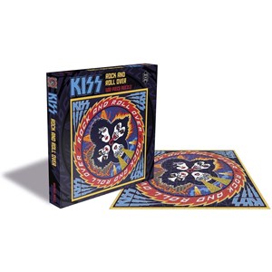 Zee Puzzle (25645) - "Kiss, Rock and Roll Over" - 500 pezzi