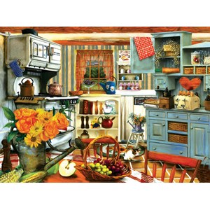 SunsOut (28851) - Tom Wood: "Grandma's Country Kitchen" - 1000 pezzi
