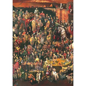 Art Puzzle (4000) - "113 Famous People" - 1500 pezzi