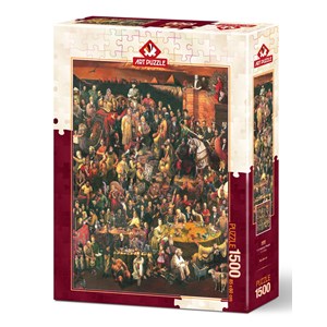 Art Puzzle (4000) - "113 Famous People" - 1500 pezzi
