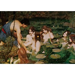 Art Puzzle (5377) - "Hylas And The Nymphs, 1896" - 1500 pezzi