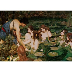 Art Puzzle (5377) - "Hylas And The Nymphs, 1896" - 1500 pezzi