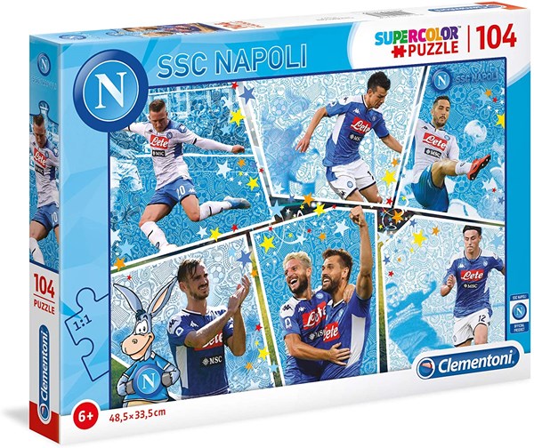 Clementoni (27138) - "SSC Napoli" - 104 pezzi