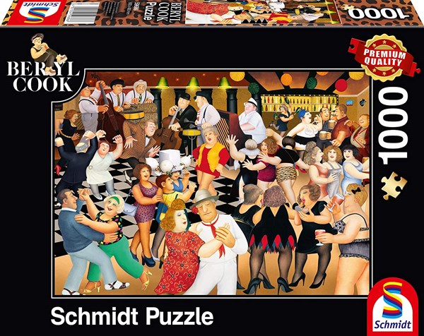 Schmidt Spiele (59686) - Beryl Cook: "Party Night" - 1000 pezzi