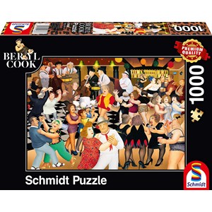 Schmidt Spiele (59686) - Beryl Cook: "Party Night" - 1000 pezzi