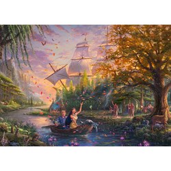 Schmidt Spiele (59688) - Thomas Kinkade: "Disney, Pocahontas" - 1000 pezzi