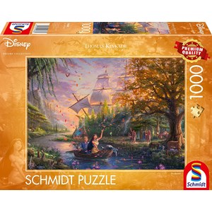 Schmidt Spiele (59688) - Thomas Kinkade: "Disney, Pocahontas" - 1000 pezzi