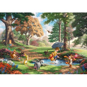 Schmidt Spiele (59689) - Thomas Kinkade: "Disney, Winnie The Pooh" - 1000 pezzi