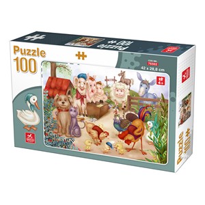 Deico (76502) - "Farm Animals" - 100 pezzi