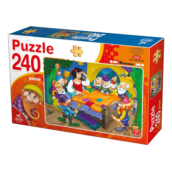 Deico (76595) - "Snow White and the 7 Dwarfs" - 240 pezzi