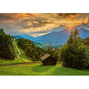 Schmidt Spiele (58970) - "Sunset on Wamberg" - 1500 pezzi