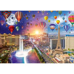 Schmidt Spiele (59907) - Lars Stewart: "Las Vegas, Night and Day" - 1000 pezzi