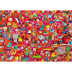 Schmidt Spiele (59699) - Shelley Davies: "Vintage Toys" - 1000 pezzi