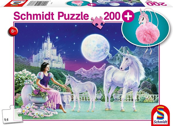 Schmidt Spiele (56373) - "Unicorn" - 200 pezzi