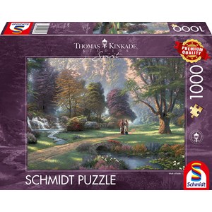 Schmidt Spiele (59677) - Thomas Kinkade: "Spirit, Way of Faith" - 1000 pezzi