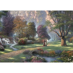 Schmidt Spiele (59677) - Thomas Kinkade: "Spirit, Way of Faith" - 1000 pezzi