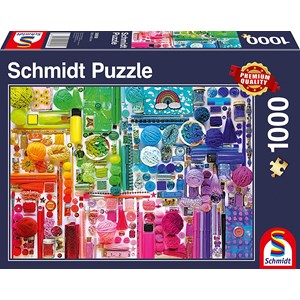 Schmidt Spiele (58958) - "Rainbow Colours" - 1000 pezzi