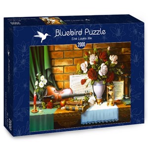 Bluebird Puzzle (70078) - "She Loves Me" - 2000 pezzi