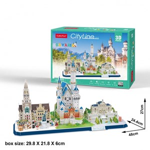 Cubic Fun (mc267h) - "Cityline, Bavaria" - 178 pezzi