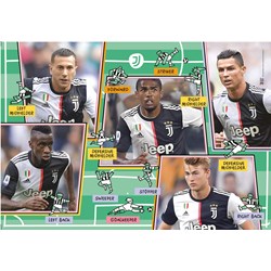 Clementoni (27131) - "Puzzle Juventus" - 104 pezzi