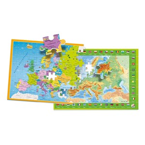 Clementoni (50020) - "Europe Map" - 104 pezzi