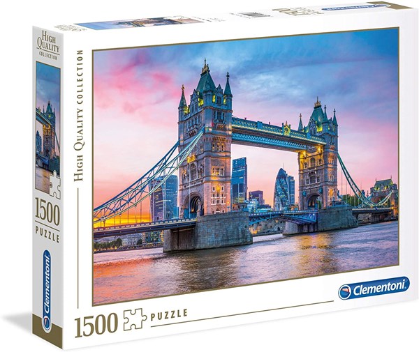 Clementoni (31816) - "Tower Bridge Sunset" - 1500 pezzi