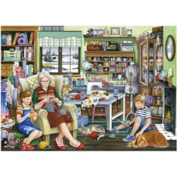Falcon (11273) - Fiona Osbaldstone: "Granny's Sewing Room" - 1000 pezzi