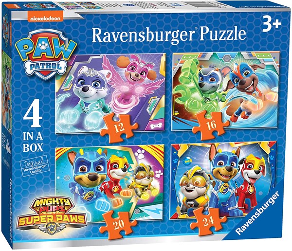 Ravensburger (03029) - "Paw Patrol" - 12 16 20 24 pezzi