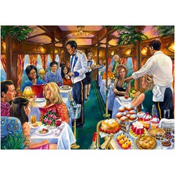 Jumbo (11328) - Jim Mitchell: "The Dining Carriage" - 500 pezzi