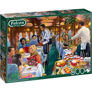 Jumbo (11328) - Jim Mitchell: "The Dining Carriage" - 500 pezzi