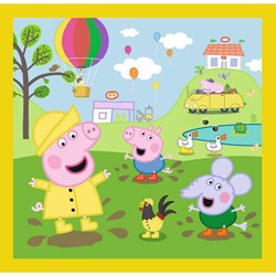 Trefl (34849) - "Peppa's happy day, Peppa Pig" - 20 36 50 pezzi