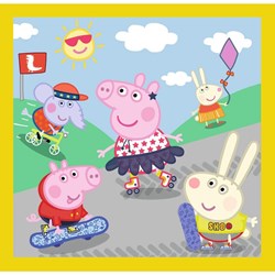 Trefl (34849) - "Peppa's happy day, Peppa Pig" - 20 36 50 pezzi