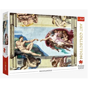 Trefl (10590) - Michelangelo: "The Creation of Adam" - 1000 pezzi