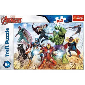 Trefl (15368) - "Disney Marvel, The Avengers" - 160 pezzi