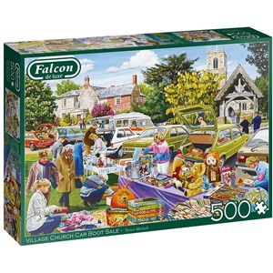 Falcon (11301) - Trevor Mitchell: "Village Church Car Boot Sale" - 500 pezzi