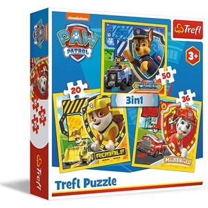 Trefl (34839) - "Paw Patrol" - 20 36 50 pezzi