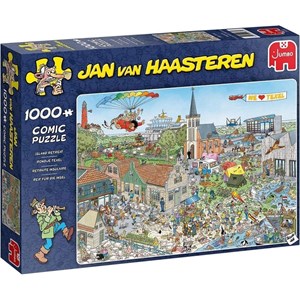 Jumbo (20036) - Jan van Haasteren: "Island Retreat" - 1000 pezzi