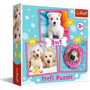 Trefl (34845) - "Dogs" - 20 36 50 pezzi