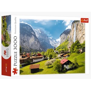 Trefl (33076) - "Lauterbrunnen, Switzerland" - 3000 pezzi