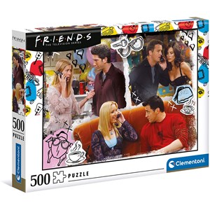 Clementoni (35090) - "Friends" - 500 pezzi