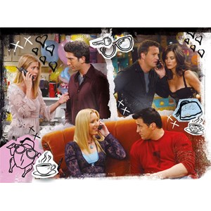 Clementoni (35090) - "Friends" - 500 pezzi