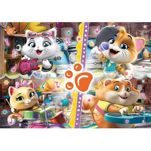 Clementoni (27539) - "44 Cats" - 104 pezzi
