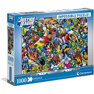 Clementoni (39599) - "DC Comics" - 1000 pezzi